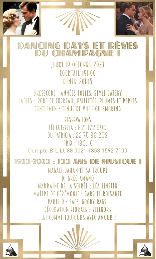 Charity Dinner 2023 , photographie de l’association